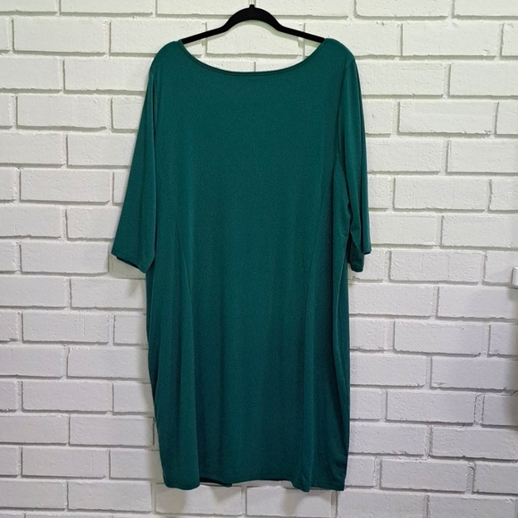 Bob Mackie Teal Green Sequin/Gem Lined Formal Dress. Size 2X NWT - Picture 5 of 11